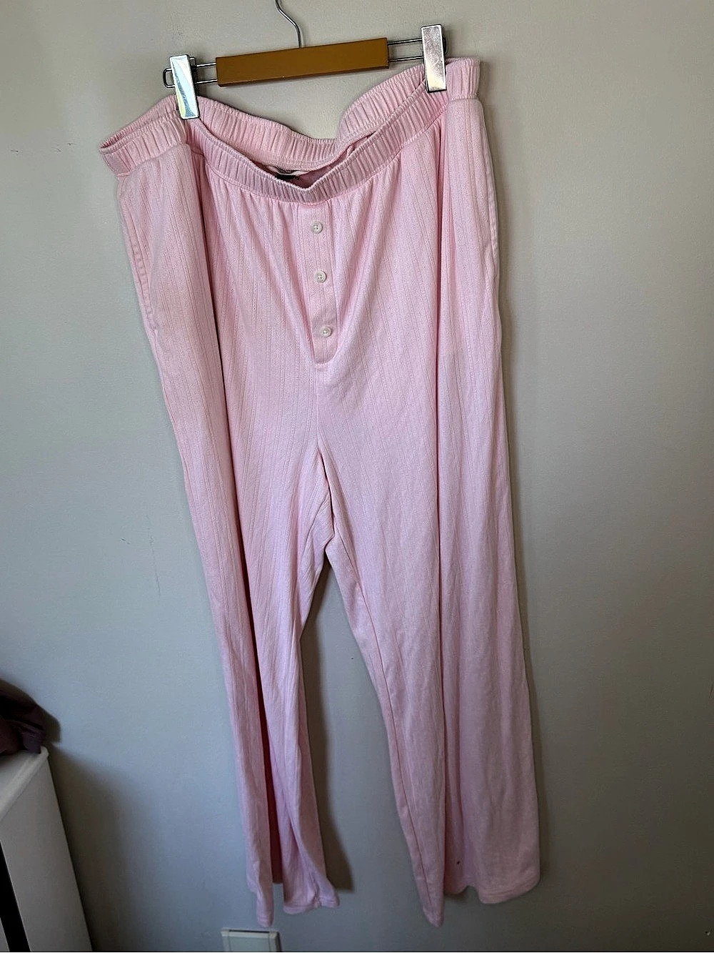 American Eagle Outfitters Pink Straight-Leg Pants